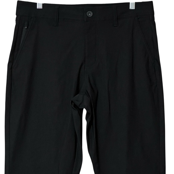 Weatherproof Hybrid Tech Pants 32x32 Black Water Resistant Pockets Stretch NWT - Picture 3 of 8